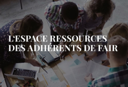 L'espace ressources des adhérents de FAIR