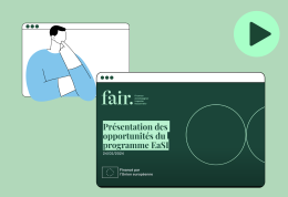 Vidéo | Webinaire Volet EaSI du FSE+  focus sur l'AAP ESF 2024 SOC IMP